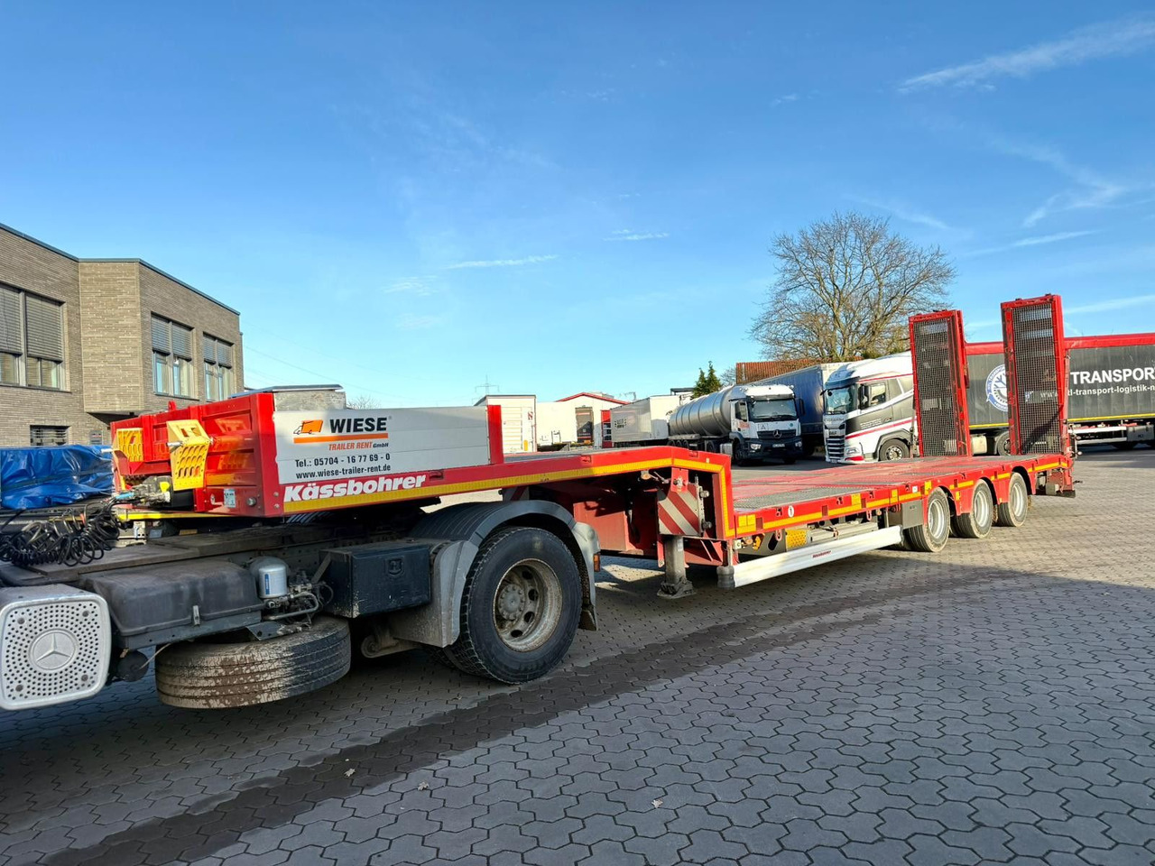 Kässbohrer K.SLA.HS Tieflader teleskopierbar hydr. Hochbett - Nizko noseča polprikolica: slika 3 Kässbohrer K.SLA.HS Tieflader teleskopierbar hydr. Hochbett - Nizko noseča polprikolica: slika 3