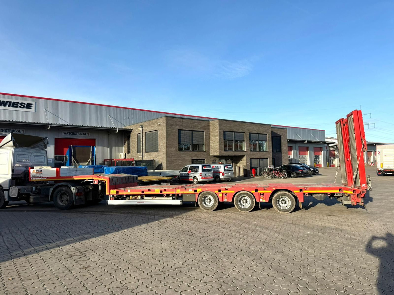 Kässbohrer K.SLA.HS Tieflader teleskopierbar hydr. Hochbett - Nizko noseča polprikolica: slika 5 Kässbohrer K.SLA.HS Tieflader teleskopierbar hydr. Hochbett - Nizko noseča polprikolica: slika 5