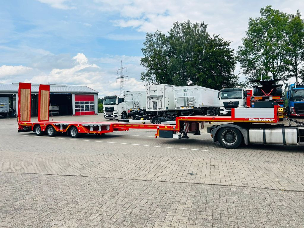 Kässbohrer KSLA RJ Mega Jumbo Tieflader mit Radmulden tele - Nizko noseča polprikolica: slika 1 Kässbohrer KSLA RJ Mega Jumbo Tieflader mit Radmulden tele - Nizko noseča polprikolica: slika 1