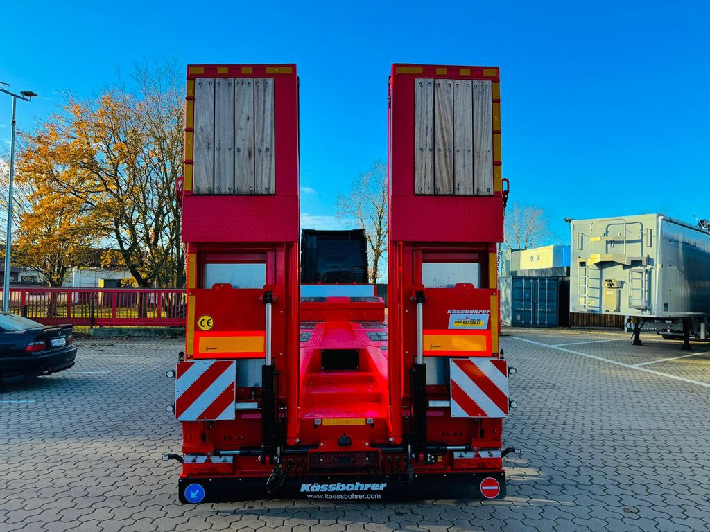 Kässbohrer SLAR3 Ausziehbares Tiefbett mit Radmulden Kässbohrer SLAR3 Tele Tiefbett Radmulden metallisiert - Nizko noseča polprikolica: slika 2 Kässbohrer SLAR3 Ausziehbares Tiefbett mit Radmulden Kässbohrer SLAR3 Tele Tiefbett Radmulden metallisiert - Nizko noseča polprikolica: slika 2