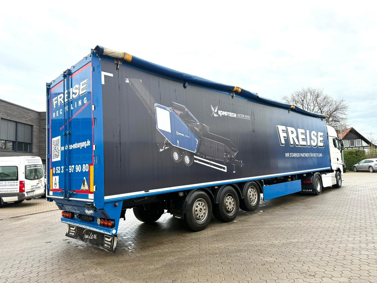 Knapen K200 Schubboden 92m³ - Tovorna pohodna polprikolica: slika 4 Knapen K200 Schubboden 92m³ - Tovorna pohodna polprikolica: slika 4