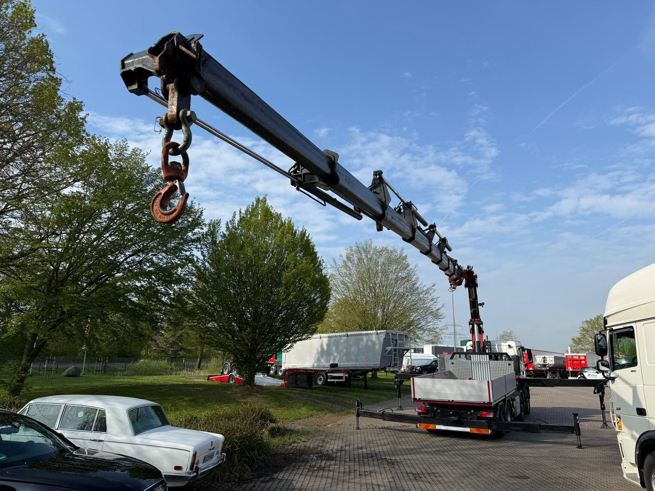 MAN 35.520 8x4 Kran Fassi F800, OHNE ABSTÜTZÜBERWACH - Tovornjak z dvigalom: slika 3 MAN 35.520 8x4 Kran Fassi F800, OHNE ABSTÜTZÜBERWACH - Tovornjak z dvigalom: slika 3