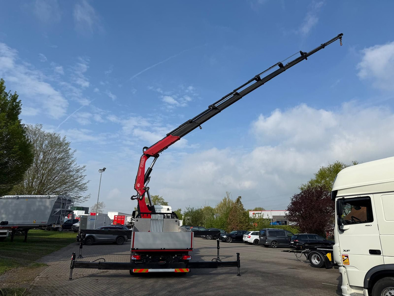MAN 35.520 8x4 mit Kran Fassi F800 RA2.28 - Tovornjak s kesonom, Tovornjak z dvigalom: slika 4 MAN 35.520 8x4 mit Kran Fassi F800 RA2.28 - Tovornjak s kesonom, Tovornjak z dvigalom: slika 4