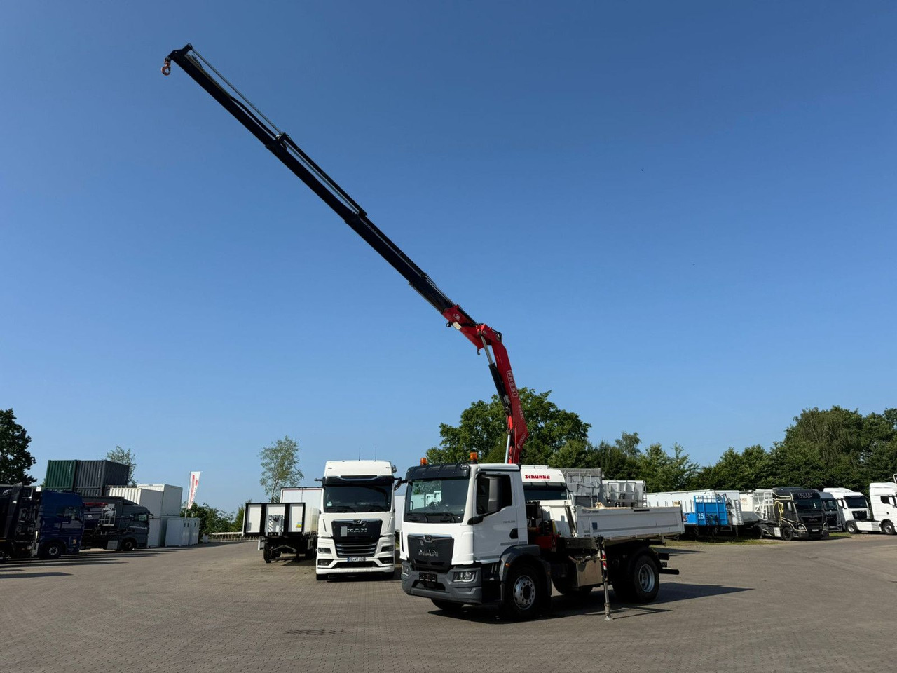 MAN TGM 18.320 4x2 BB mit Fassi F135 Kipper Kran - Tovornjak prekucnik, Tovornjak z dvigalom: slika 3 MAN TGM 18.320 4x2 BB mit Fassi F135 Kipper Kran - Tovornjak prekucnik, Tovornjak z dvigalom: slika 3