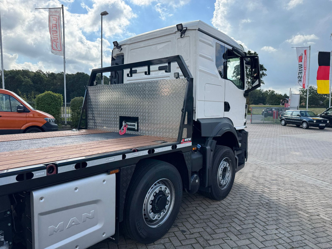 MAN TGS 35.520 8x2H Baumaschinentransporter - Vlečno vozilo: slika 5 MAN TGS 35.520 8x2H Baumaschinentransporter - Vlečno vozilo: slika 5