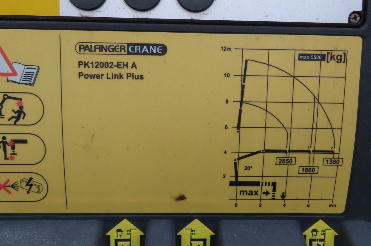 Mercedes-Benz Axor 1833 L - Glastransporter Kran Palfinger - Tovornjak z dvigalom: slika 4 Mercedes-Benz Axor 1833 L - Glastransporter Kran Palfinger - Tovornjak z dvigalom: slika 4