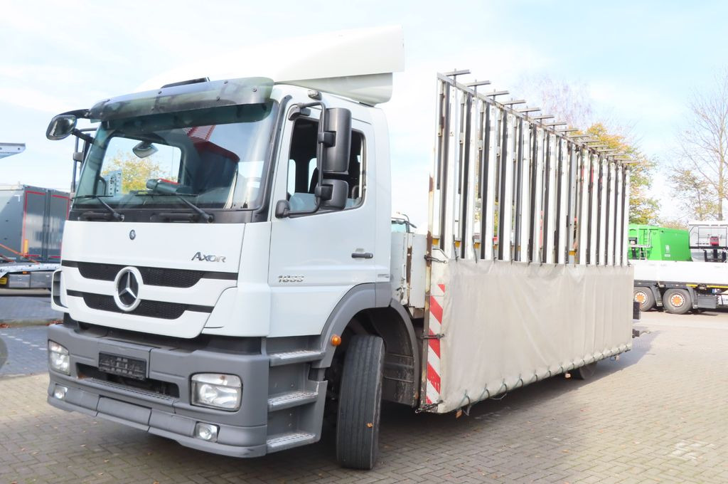 Mercedes-Benz Axor 1833 L - Glastransporter Kran Palfinger - Tovornjak s kesonom, Tovornjak z dvigalom: slika 2 Mercedes-Benz Axor 1833 L - Glastransporter Kran Palfinger - Tovornjak s kesonom, Tovornjak z dvigalom: slika 2