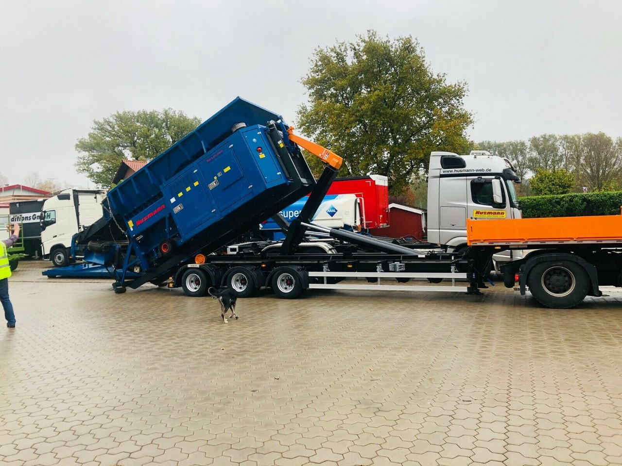 Auflieger Abrollkipper Hakenlift Hookliftloader - Polprikolica: slika 4 Auflieger Abrollkipper Hakenlift Hookliftloader - Polprikolica: slika 4