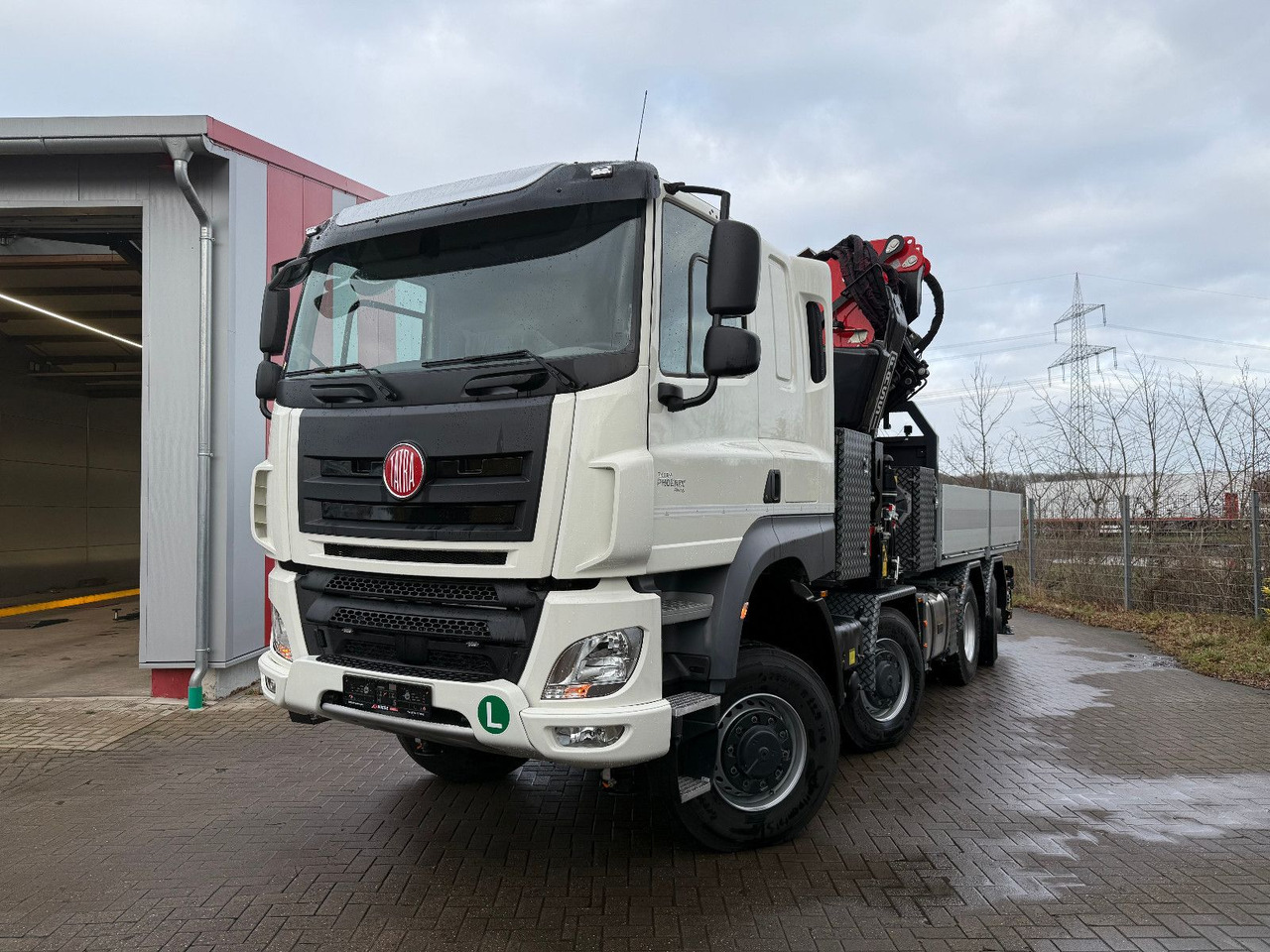 Tatra 41.500 8x8 Phoenix Fassi F710 Kran - Tovornjak s kesonom, Tovornjak z dvigalom: slika 3 Tatra 41.500 8x8 Phoenix Fassi F710 Kran - Tovornjak s kesonom, Tovornjak z dvigalom: slika 3