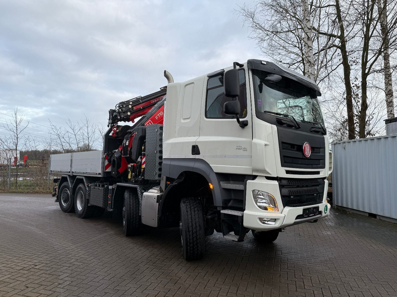 Tatra 41.500 8x8 Phoenix Fassi F710 Kran - Tovornjak s kesonom, Tovornjak z dvigalom: slika 3 Tatra 41.500 8x8 Phoenix Fassi F710 Kran - Tovornjak s kesonom, Tovornjak z dvigalom: slika 3