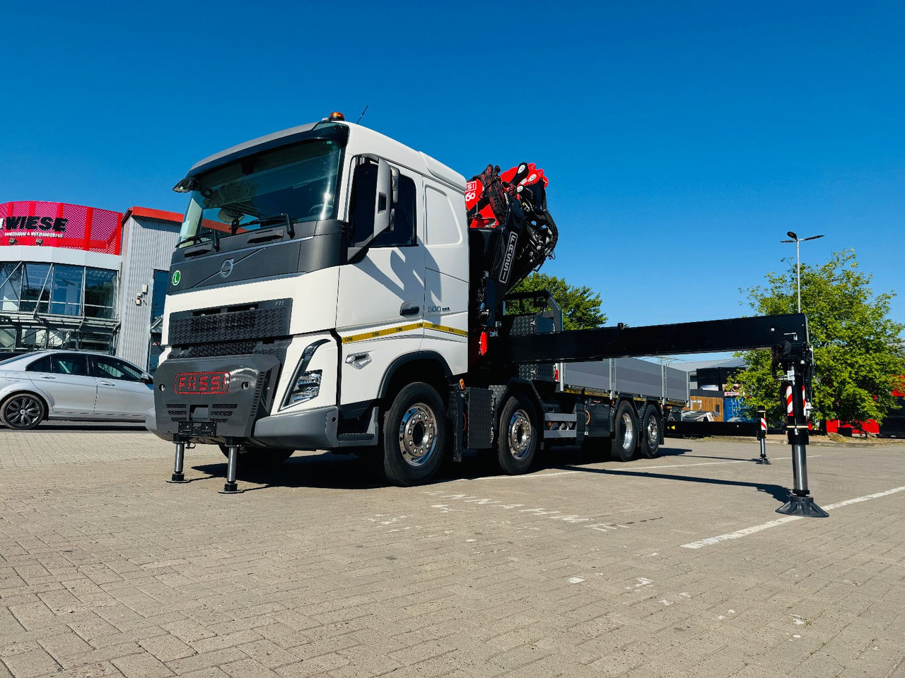 Tovornjak, Tovornjak z dvigalom Volvo FH 500 8x2 mit F710RA.2.27 L426 und V20 Winde: slika 14