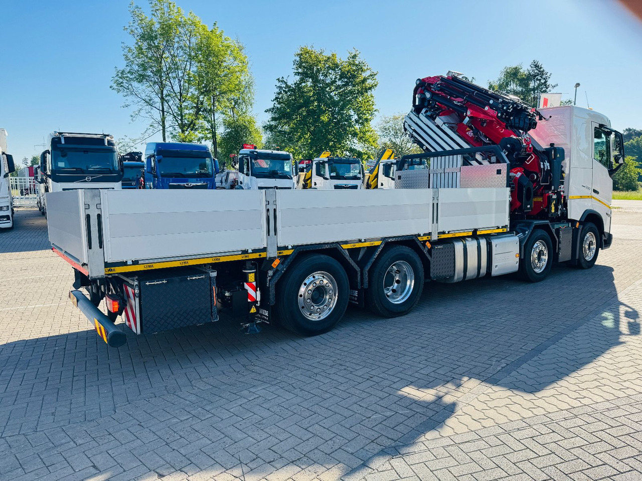 Tovornjak, Tovornjak z dvigalom Volvo FH 500 8x2 mit F710RA.2.27 L426 und V20 Winde: slika 8