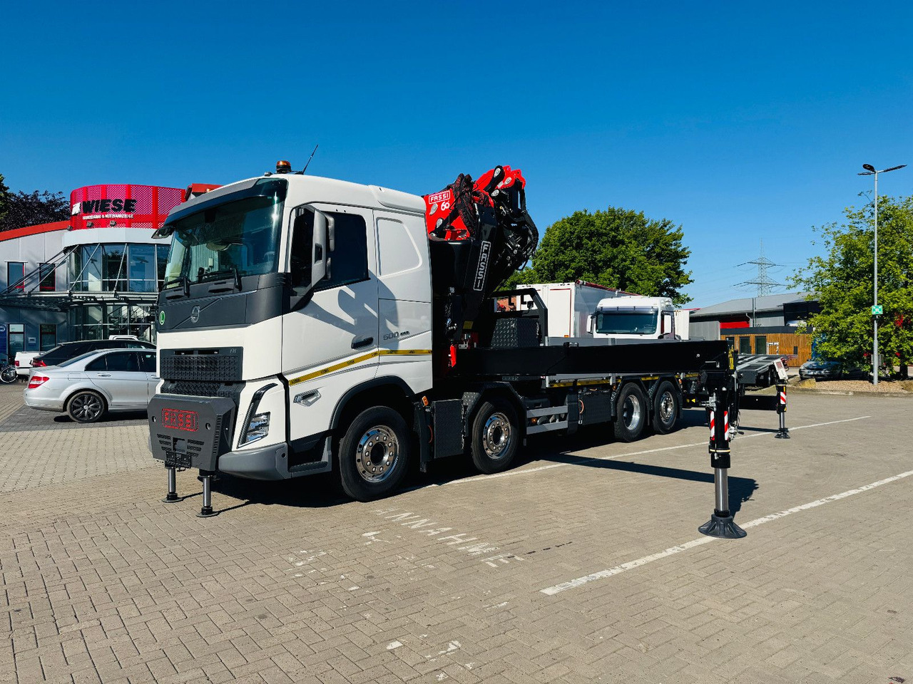 Tovornjak, Tovornjak z dvigalom Volvo FH 500 8x2 mit F710RA.2.27 L426 und V20 Winde: slika 13