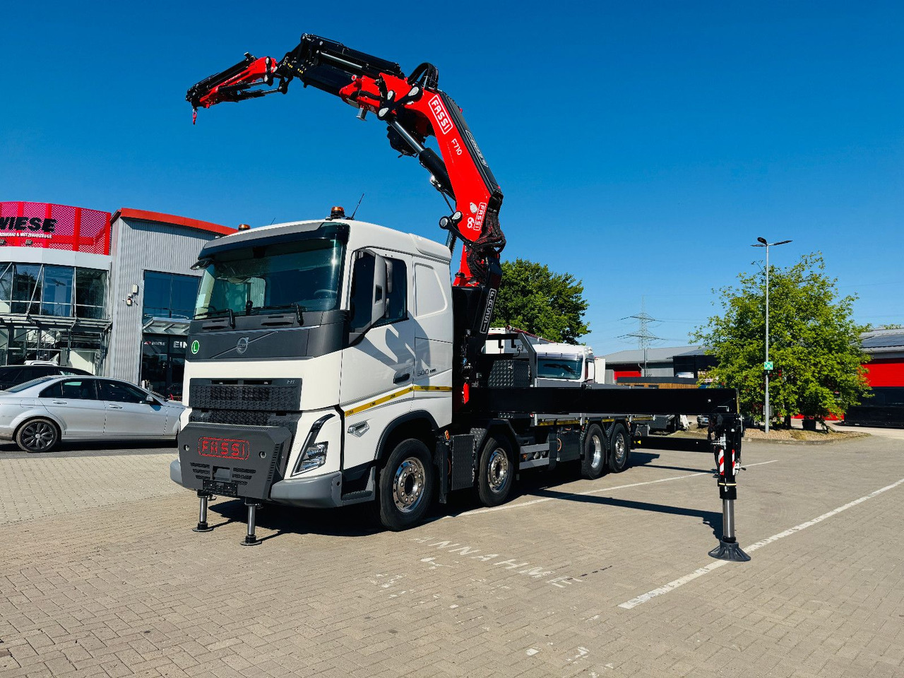 Tovornjak, Tovornjak z dvigalom Volvo FH 500 8x2 mit F710RA.2.27 L426 und V20 Winde: slika 15