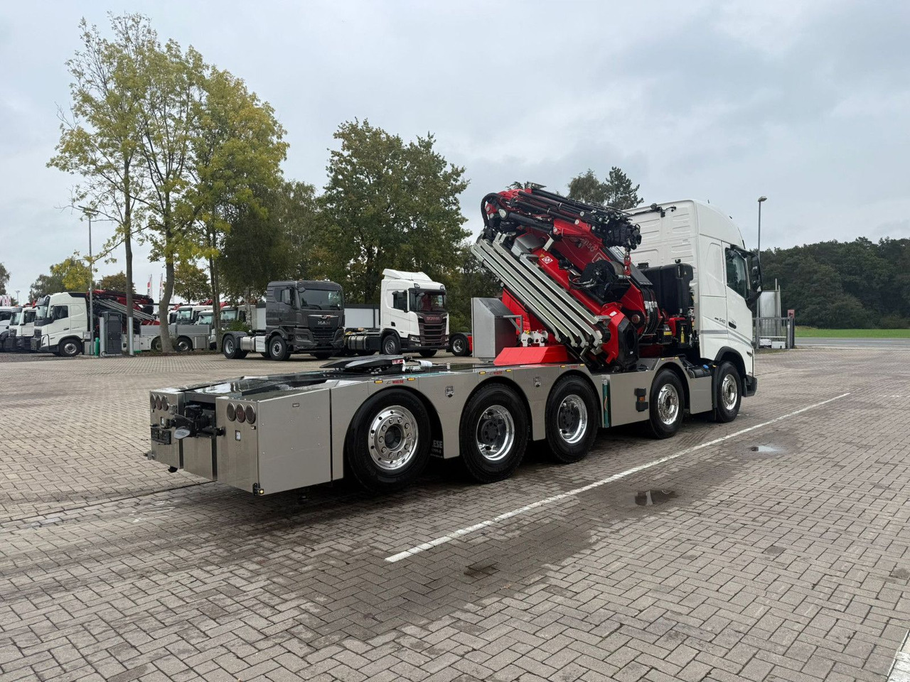 Volvo FH540 10x4 mit F1150 Ladekran, Sattelzugmaschine - Tovornjak z dvigalom: slika 3 Volvo FH540 10x4 mit F1150 Ladekran, Sattelzugmaschine - Tovornjak z dvigalom: slika 3