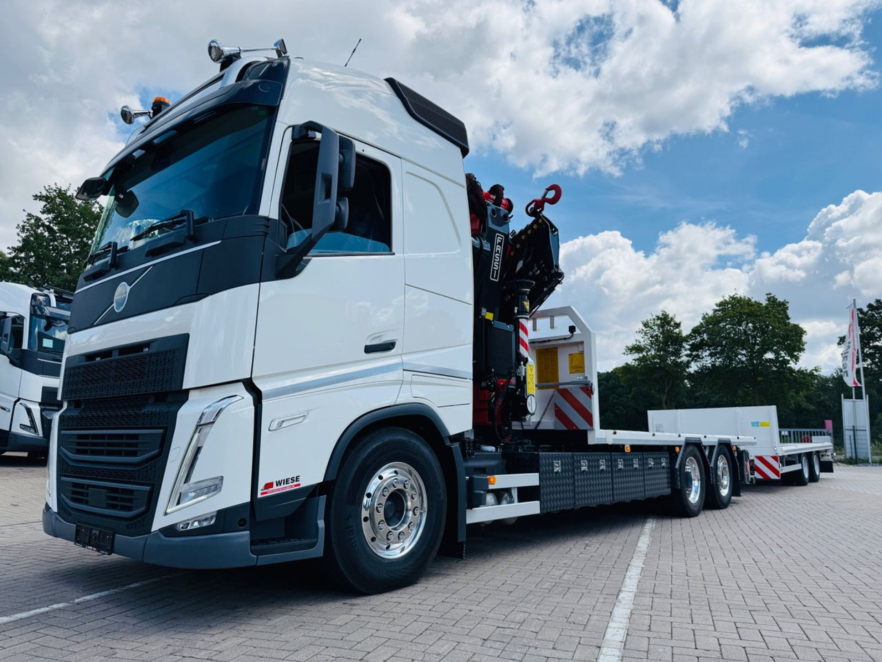 Volvo FH540 6x2 Containerpritsche mit F545RA.2.26 - Tovornjak s kesonom, Tovornjak z dvigalom: slika 1 Volvo FH540 6x2 Containerpritsche mit F545RA.2.26 - Tovornjak s kesonom, Tovornjak z dvigalom: slika 1