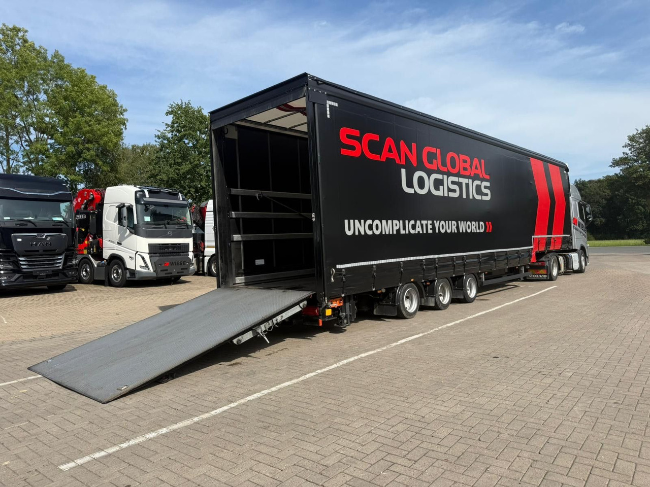 Wiese 3-Achs Gabestaplertransporter Mega LBW - Nizko noseča polprikolica: slika 5 Wiese 3-Achs Gabestaplertransporter Mega LBW - Nizko noseča polprikolica: slika 5