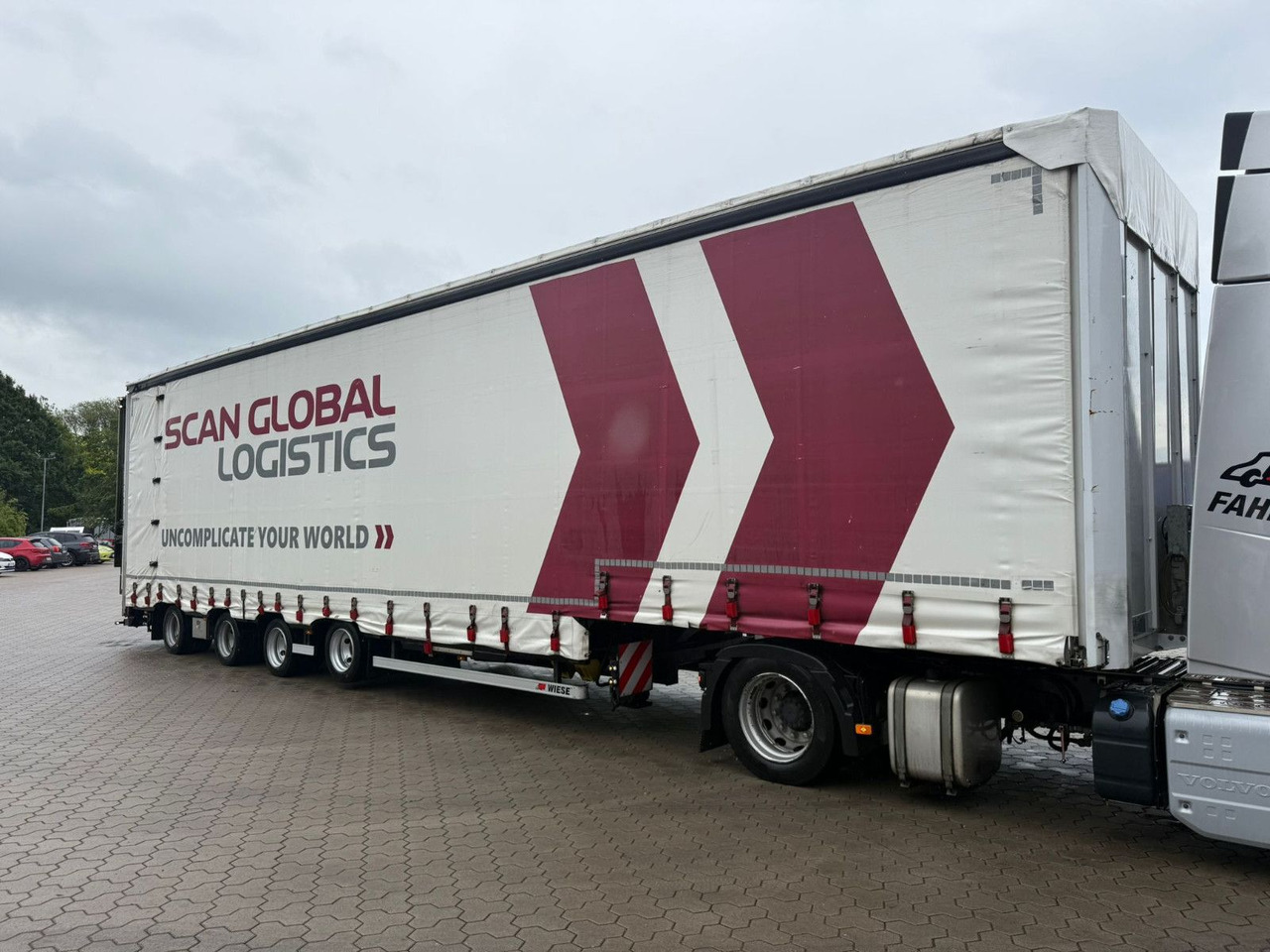 Wiese 4-Achs Mega Gabelstaplertransporter Rampe - Nizko noseča polprikolica: slika 4 Wiese 4-Achs Mega Gabelstaplertransporter Rampe - Nizko noseča polprikolica: slika 4