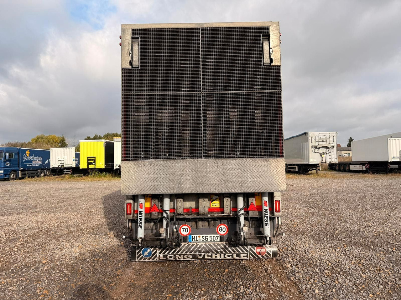 Wiese Gabelstaplertransporter Rampe Mega Lowline - Nizko noseča polprikolica: slika 5 Wiese Gabelstaplertransporter Rampe Mega Lowline - Nizko noseča polprikolica: slika 5