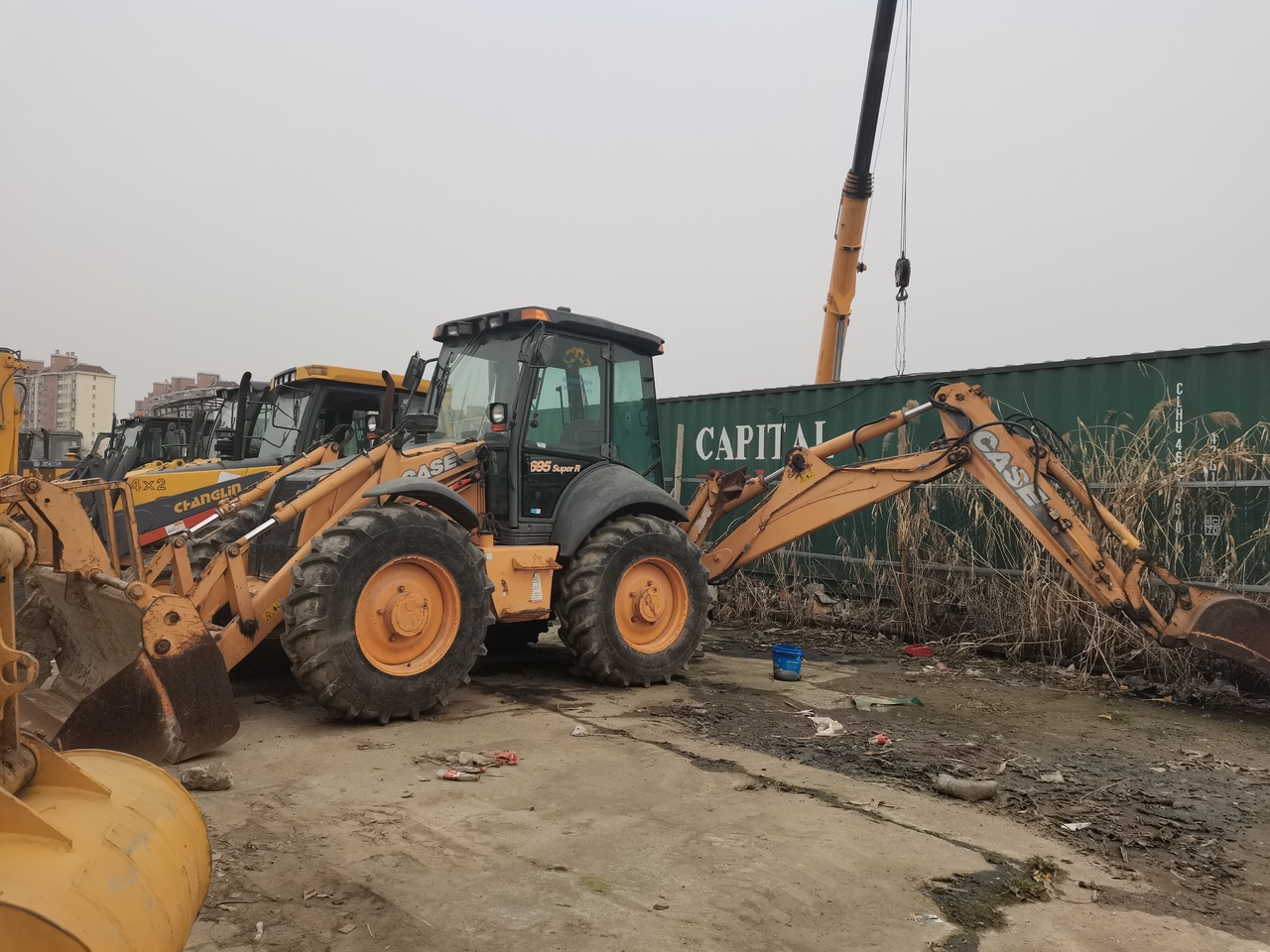 CASE 695 - Bager nakladalec: slika 4 CASE 695 - Bager nakladalec: slika 4