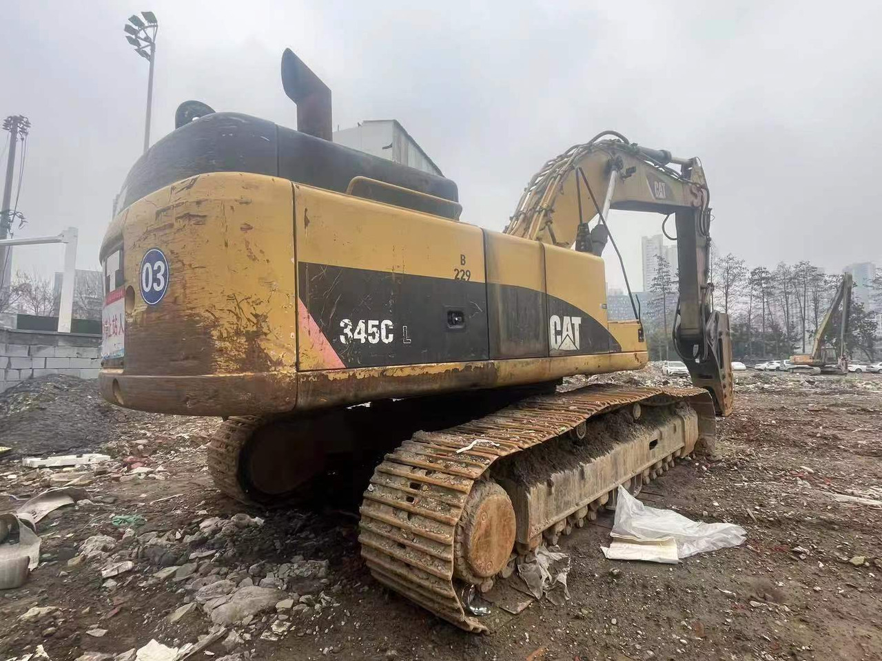 CATERPILLAR CAT-345C - Bager goseničar: slika 3 CATERPILLAR CAT-345C - Bager goseničar: slika 3