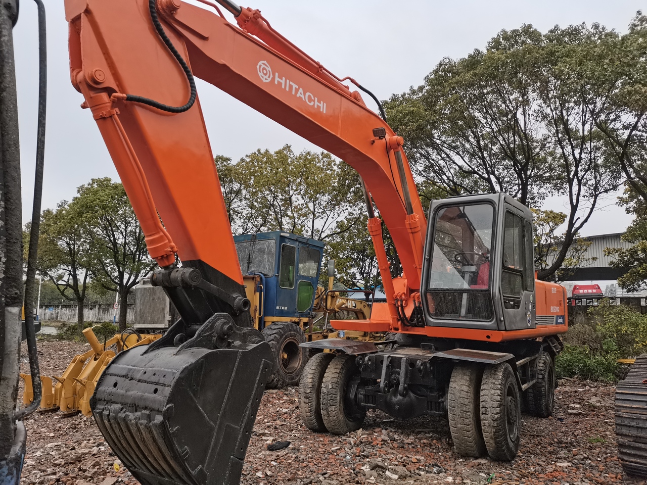 HITACHI EX160WD - Bager na kolesih: slika 5 HITACHI EX160WD - Bager na kolesih: slika 5