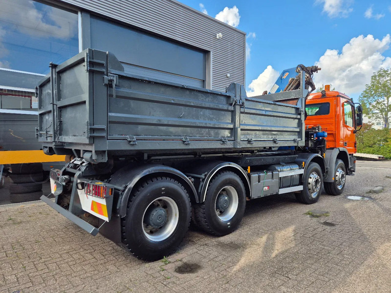 Mercedes-Benz Actros 3241 8X4 Containersysteem/ 20T HMF crane/ Manual - Kotalni prekucni tovornjak, Tovornjak z dvigalom: slika 5 Mercedes-Benz Actros 3241 8X4 Containersysteem/ 20T HMF crane/ Manual - Kotalni prekucni tovornjak, Tovornjak z dvigalom: slika 5