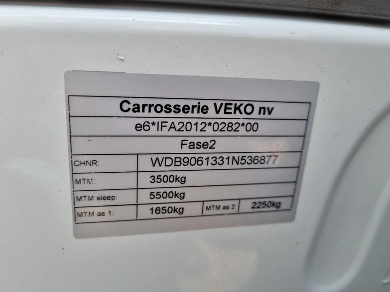 Hladilno vozilo Mercedes-Benz Sprinter 313 CDI 5+5 Turen TIEFFROST -40C Carlsen Baltic EURO 5 EIS: slika 9