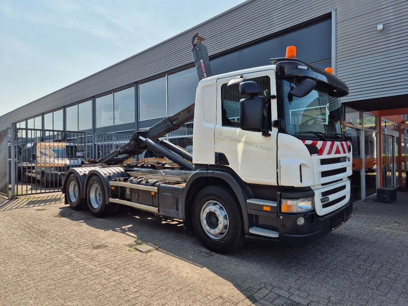 Scania P360 6X4 Containersysteem/ 21T Multilift/ Adjustable Hook - Tovornjak - kabelski sistem: slika 1 Scania P360 6X4 Containersysteem/ 21T Multilift/ Adjustable Hook - Tovornjak - kabelski sistem: slika 1