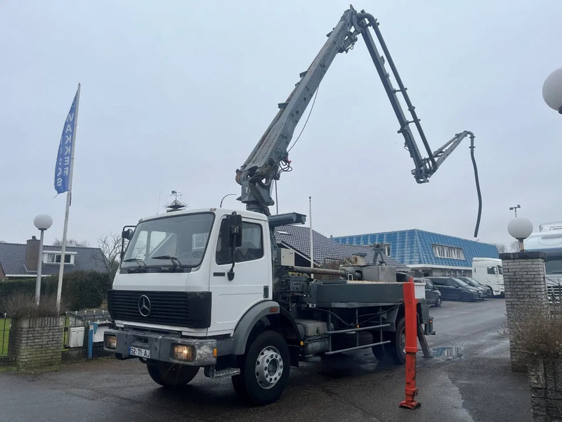Mercedes-Benz SK 1922 PUTZMEISTER M22 MANUAL FULL STEEL SPRING NEW TYRES - Črpalka za beton: slika 2 Mercedes-Benz SK 1922 PUTZMEISTER M22 MANUAL FULL STEEL SPRING NEW TYRES - Črpalka za beton: slika 2
