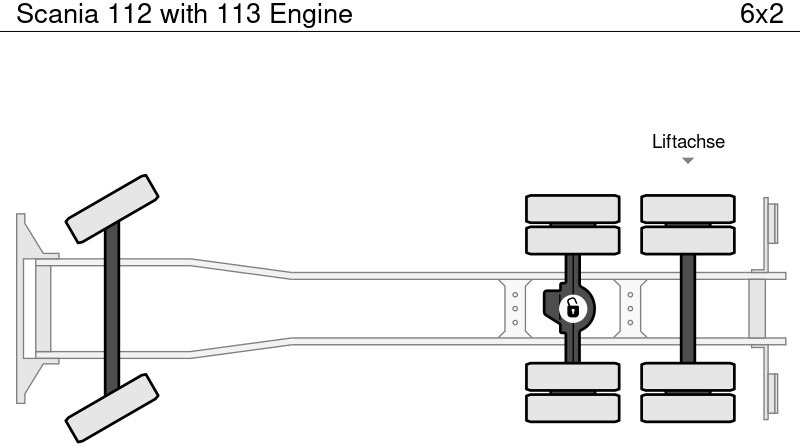 Kotalni prekucni tovornjak Scania 112 with 113 Engine: slika 10