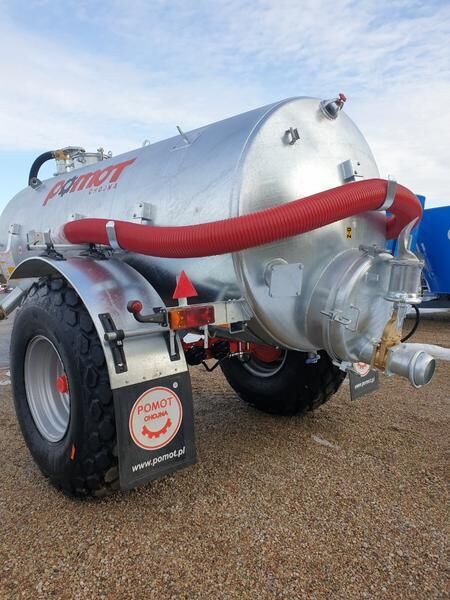 POMOT Single-axial tanker truck/ Beczkowóz wóz asenizacyjny 8000 l - Cisterna za gnojevko: slika 1 POMOT Single-axial tanker truck/ Beczkowóz wóz asenizacyjny 8000 l - Cisterna za gnojevko: slika 1