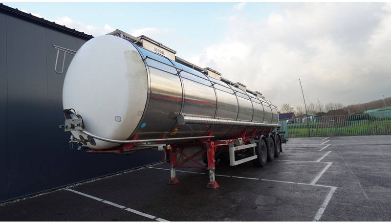 Burg 3 AXLE TANK CHEMIE TRAILER 30.000LTR - Polprikolica cisterna: slika 2 Burg 3 AXLE TANK CHEMIE TRAILER 30.000LTR - Polprikolica cisterna: slika 2