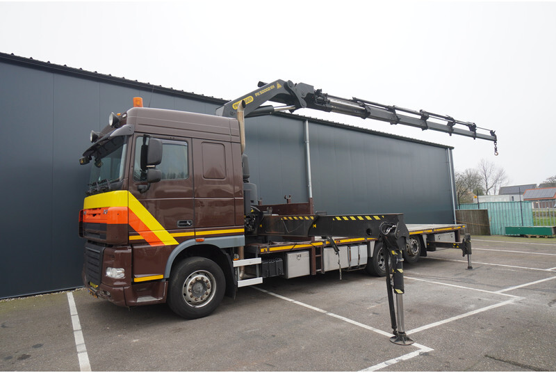 DAF XF 460 6X2 OPEN BOX WITH PALFINGER PK 50002 CRANE - Tovornjak z dvigalom: slika 1 DAF XF 460 6X2 OPEN BOX WITH PALFINGER PK 50002 CRANE - Tovornjak z dvigalom: slika 1