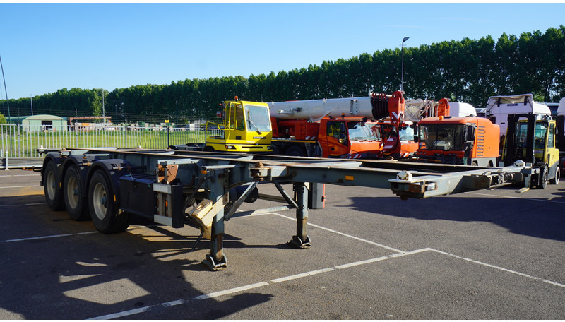 Groenewegen 3 AXLE CONTAINER TRANSPORT TRAILER - Kontejnerska polprikolica/ Polprikolica z zamenljivim tovoriščem: slika 3 Groenewegen 3 AXLE CONTAINER TRANSPORT TRAILER - Kontejnerska polprikolica/ Polprikolica z zamenljivim tovoriščem: slika 3