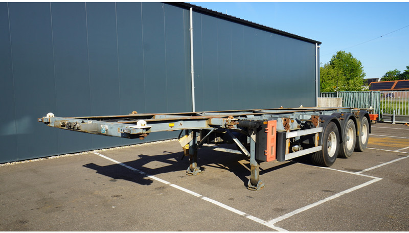 Groenewegen 3 AXLE CONTAINER TRANSPORT TRAILER - Kontejnerska polprikolica/ Polprikolica z zamenljivim tovoriščem: slika 2 Groenewegen 3 AXLE CONTAINER TRANSPORT TRAILER - Kontejnerska polprikolica/ Polprikolica z zamenljivim tovoriščem: slika 2