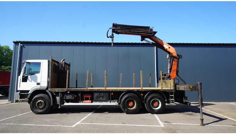 Iveco EUROTRAKKER CURSOR 350 6X4 FALTBED WITH PALFINGER PK 20002 CRANE - Tovornjak z dvigalom: slika 1 Iveco EUROTRAKKER CURSOR 350 6X4 FALTBED WITH PALFINGER PK 20002 CRANE - Tovornjak z dvigalom: slika 1