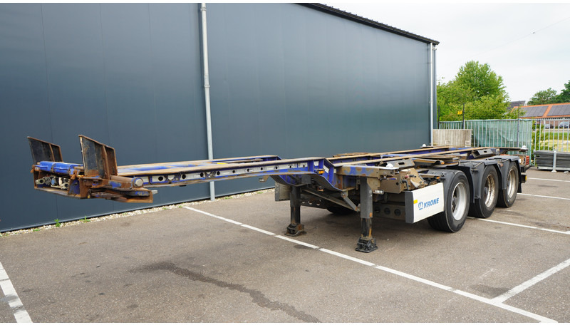 Krone 3 AXLE CONTAINER TRANSPORT TRAILER EXTENDABLE 45 FT - Kontejnerska polprikolica/ Polprikolica z zamenljivim tovoriščem: slika 2 Krone 3 AXLE CONTAINER TRANSPORT TRAILER EXTENDABLE 45 FT - Kontejnerska polprikolica/ Polprikolica z zamenljivim tovoriščem: slika 2