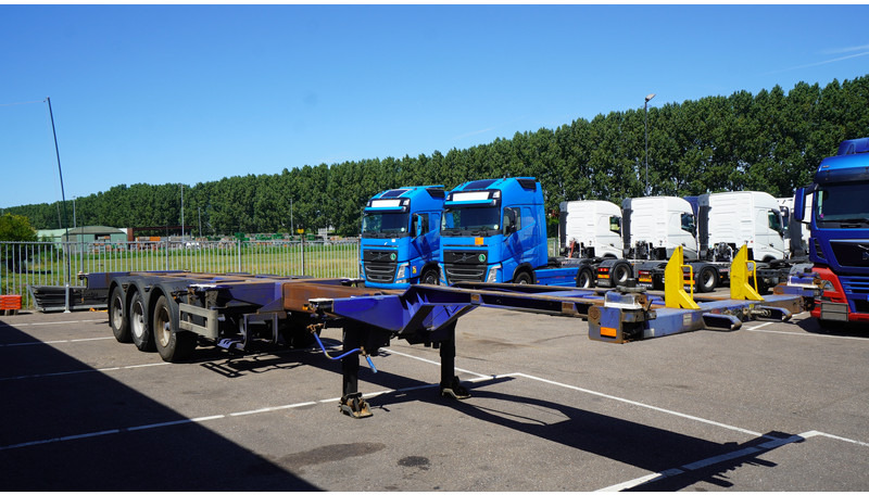 Pacton 3 AXLE MULTI CONTAINER TRANSPORT TRAILER EXTENDABLE 45 FT - Kontejnerska polprikolica/ Polprikolica z zamenljivim tovoriščem: slika 3 Pacton 3 AXLE MULTI CONTAINER TRANSPORT TRAILER EXTENDABLE 45 FT - Kontejnerska polprikolica/ Polprikolica z zamenljivim tovoriščem: slika 3