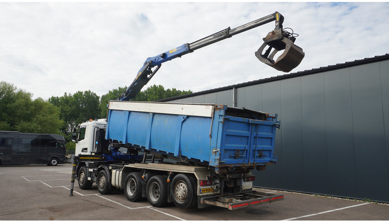 Scania G 490 10X4 CABLE SYSTEM TRUCK WITH PALFINGER Q180Z95TR CRANE - Tovornjak z dvigalom: slika 3 Scania G 490 10X4 CABLE SYSTEM TRUCK WITH PALFINGER Q180Z95TR CRANE - Tovornjak z dvigalom: slika 3