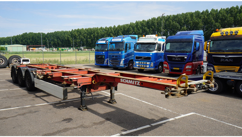 Schmitz Cargobull 3 AXLE CONTAINER TRANSPORT TRAILER EXTENDABLE 45 FT - Kontejnerska polprikolica/ Polprikolica z zamenljivim tovoriščem: slika 3 Schmitz Cargobull 3 AXLE CONTAINER TRANSPORT TRAILER EXTENDABLE 45 FT - Kontejnerska polprikolica/ Polprikolica z zamenljivim tovoriščem: slika 3