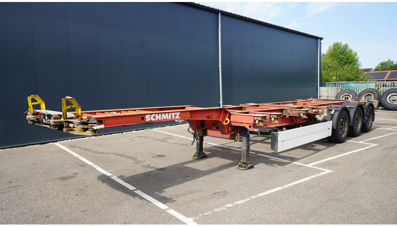 Schmitz Cargobull 3 AXLE CONTAINER TRANSPORT TRAILER EXTENDABLE 45 FT - Kontejnerska polprikolica/ Polprikolica z zamenljivim tovoriščem: slika 2 Schmitz Cargobull 3 AXLE CONTAINER TRANSPORT TRAILER EXTENDABLE 45 FT - Kontejnerska polprikolica/ Polprikolica z zamenljivim tovoriščem: slika 2
