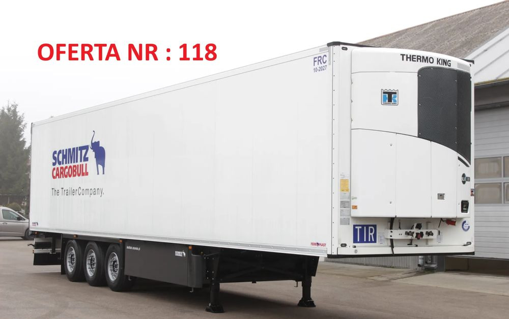 Schmitz Cargobull FP 60 Thermo King SLXi 300 / JAK NOWA / ŚCIANA 7 CM / - Polprikolica hladilnik: slika 1 Schmitz Cargobull FP 60 Thermo King SLXi 300 / JAK NOWA / ŚCIANA 7 CM / - Polprikolica hladilnik: slika 1