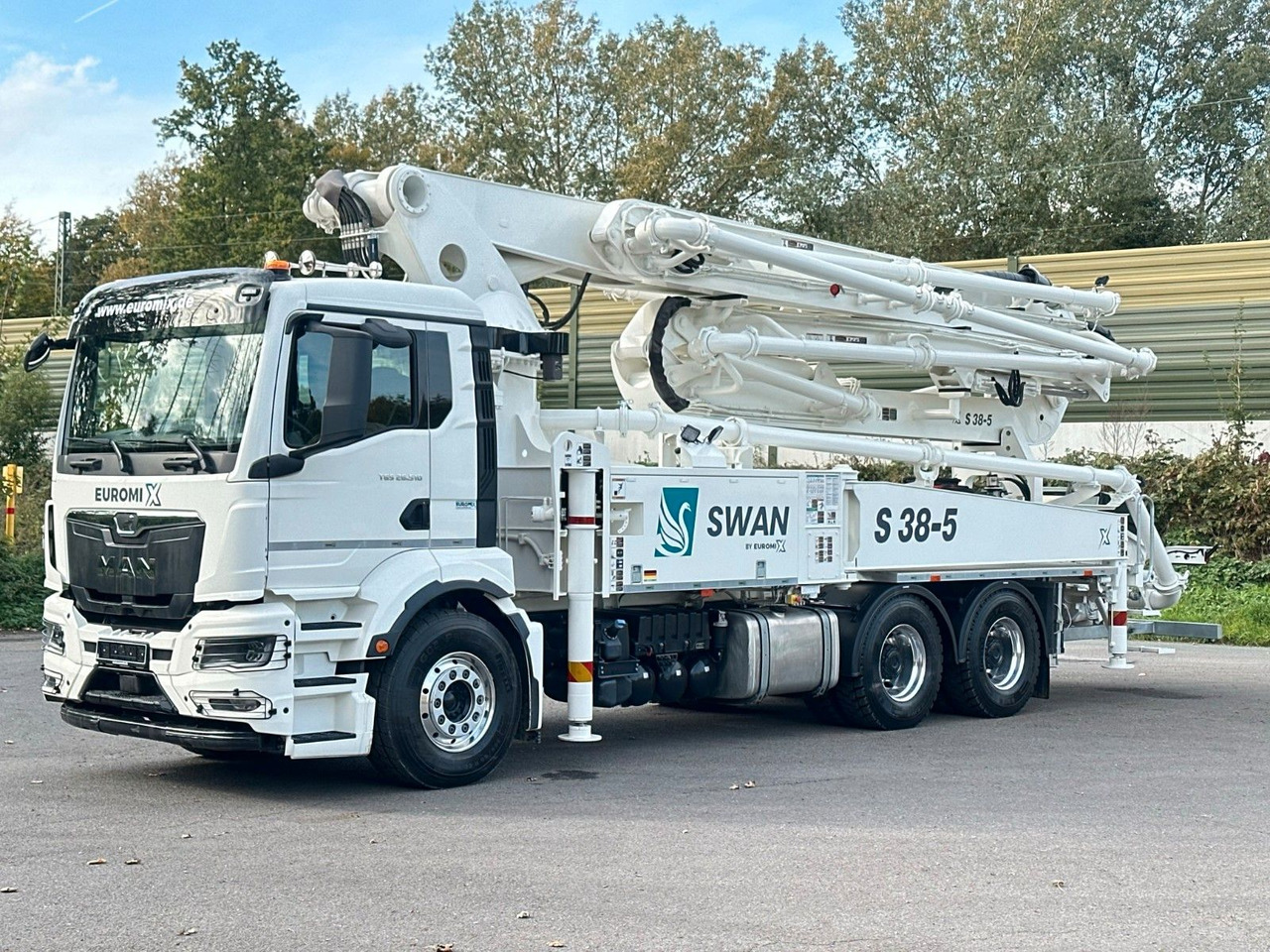 MAN TGS 26.510 6x4 SWAN TSP 38-5 160RZ ( 38m ) - Črpalka za beton: slika 3 MAN TGS 26.510 6x4 SWAN TSP 38-5 160RZ ( 38m ) - Črpalka za beton: slika 3