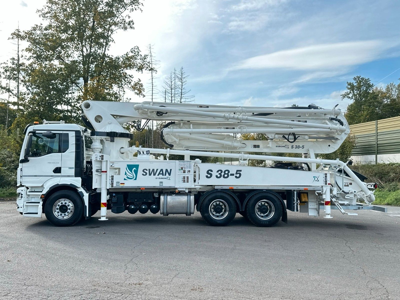 MAN TGS 26.510 6x4 SWAN TSP 38-5 160RZ ( 38m ) - Avtomešalec: slika 4 MAN TGS 26.510 6x4 SWAN TSP 38-5 160RZ ( 38m ) - Avtomešalec: slika 4