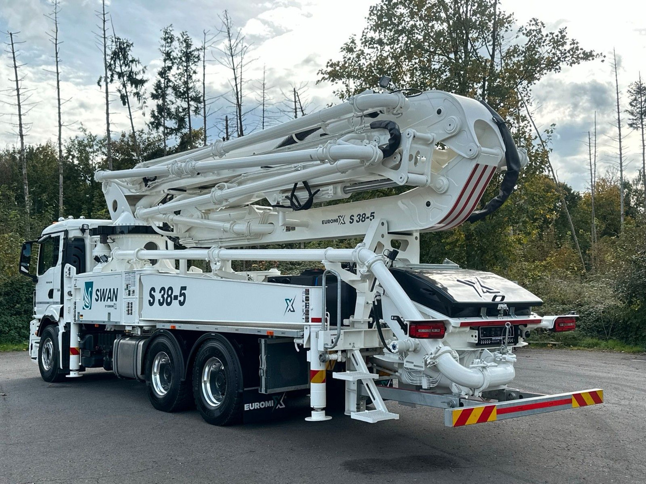 MAN TGS 26.510 6x4 SWAN TSP 38-5 160RZ ( 38m ) - Črpalka za beton: slika 4 MAN TGS 26.510 6x4 SWAN TSP 38-5 160RZ ( 38m ) - Črpalka za beton: slika 4