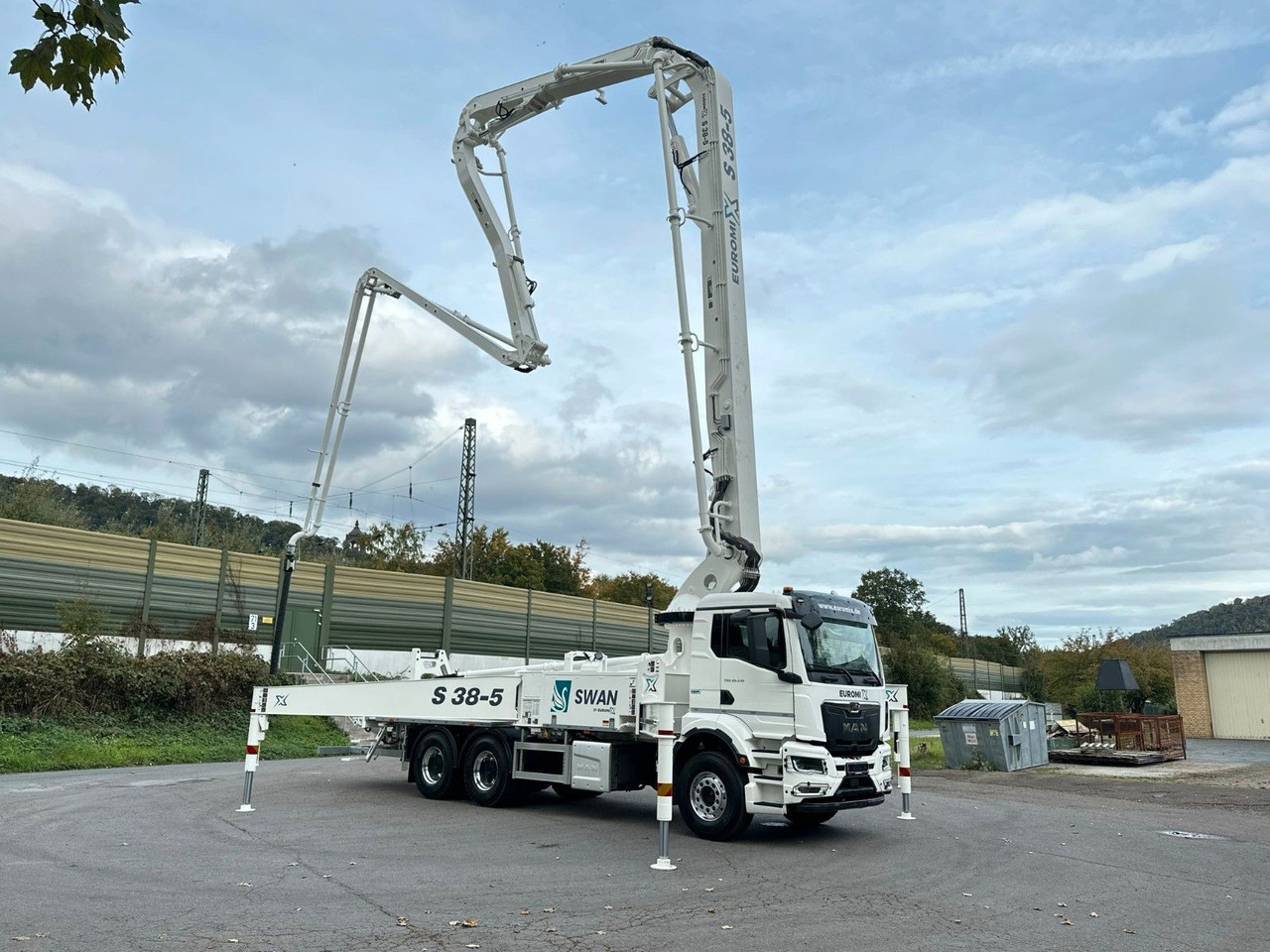 MAN TGS 26.510 6x4 SWAN TSP 38-5 160RZ ( 38m ) - Črpalka za beton: slika 1 MAN TGS 26.510 6x4 SWAN TSP 38-5 160RZ ( 38m ) - Črpalka za beton: slika 1