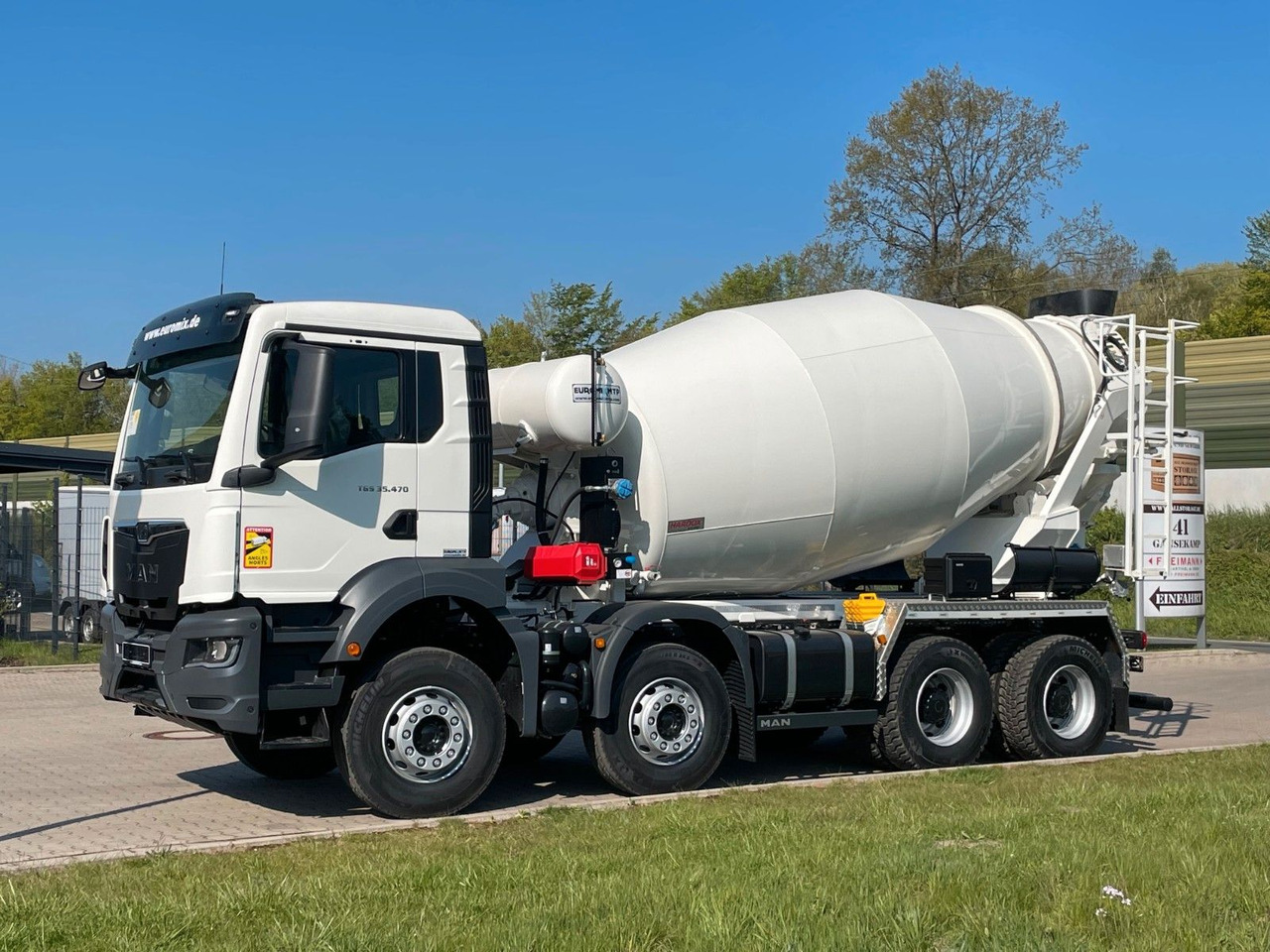 MAN TGS 35.470 8x4 EuromixMTP EM 10 L 10xVORHANDEN - Avtomešalec: slika 2 MAN TGS 35.470 8x4 EuromixMTP EM 10 L 10xVORHANDEN - Avtomešalec: slika 2