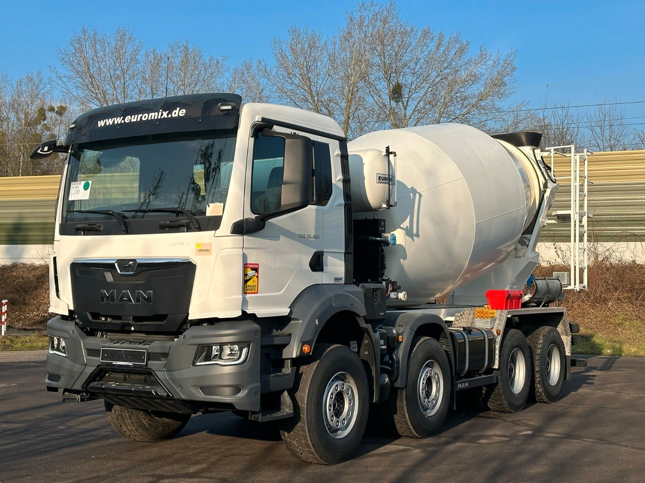 MAN TGS 37.480 8x4 EuromixMTP EM 10 L - Avtomešalec: slika 1 MAN TGS 37.480 8x4 EuromixMTP EM 10 L - Avtomešalec: slika 1