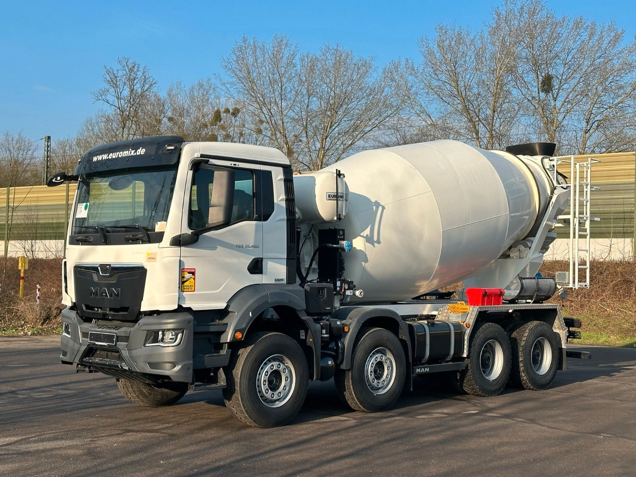 MAN TGS 37.480 8x4 EuromixMTP EM 10 L - Avtomešalec: slika 2 MAN TGS 37.480 8x4 EuromixMTP EM 10 L - Avtomešalec: slika 2